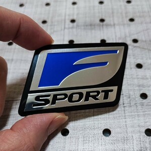  Lexus [F SPORT] light weight aluminium emblem [ blue ]LS500h GS300h GS350 GS450h IS300h IS350 CT200h RX300 RC-F GS-F F sport 