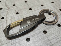 CROWN クラウン チタングレー キーホルダー■130 140 150 170 180 200 210 220 SH35 スポーツ クロスオーバー アスリート マジェスタ_画像3