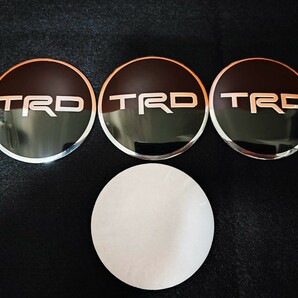 TRD ホイールセンターキャップ 縁ありブラック 56mm 4P■プリウス クラウン ハリアー アルファード アクア ヤリスクロス ライズ RAV4 86の画像7