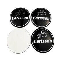 Carlsson カールソン ホイール センターキャップ 56mm 4P■メルセデスベンツ AMG BMW アウディ トヨタ 日産 ホンダ 三菱 スズキ マツダ_画像3