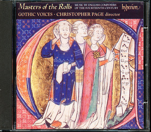 hyperion ゴシック・ヴォイシス/Gothic Voices - 14世紀イギリスの作曲家たち　4枚同梱可能　b3AB000026CW5