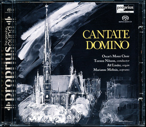 SACDハイブリッド proprius カンターテ・ドミノ/CANTATE DOMINO - オスカーズ・モテット合唱団　4枚同梱可能　3XB0000E64YT