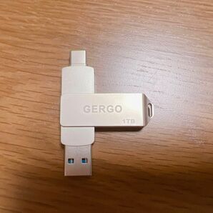 GERGO USBメモリ 512GB 1TB 2IN1 USB3.0＆Type-C メモリー フラッシュメモリ 外付け 