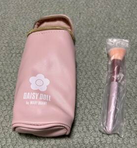 【新品】DAISY DOLL by MARY QUANT 縦型マルチポーチ メイクブラシセット LANCOME 巾着 B-THREE オーバルポーチ キーカードケース