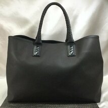 【中古現状品/インボイス登録店/TO】BOTTEGA VENETA ボッテガヴェネタ トートバッグ PVC ダークブラウン系 手提げ バッグ　MZ0304/014_画像2