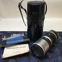 【中古現状品/インボイス登録店/CSH】SUN ZOOM YS-85 85-210mm F:4.5 マニュアル レンズ 動作未確認　MZ0310_画像1