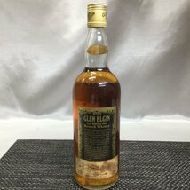 【お酒/インボイス登録店/TO】GLEN ELGIN グレンエルギン 12年 ピュア ハイランドモルト 760ml 43% スコッチウイスキー 古酒　MZ0316/020_画像2