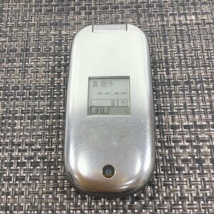 【中古品/インボイス登録店/TO】IMEI〇 docomo ドコモ F-07A らくらくホン グレー 携帯電話 ガラケー 初期化済み RS0326/0003