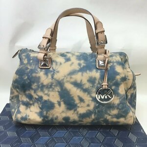 【中古品/インボイス登録店/CH】マイケルコース　MICHAEL KORS ボストン 手提 バッグ タイダイ トート バッグ RS0326/00135