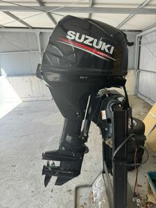  Suzuki outboard motor 30 horse power L pair fresh water use remote control specification aluminium boat Busboat 
