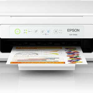 【新品未開封品/セットアップインク付属/保証付】●エプソン(EPSON) A4インクジェット複合機(プリント/コピー/スキャナ) Colorio EW-056A●の画像7