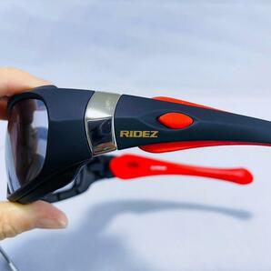 【新品 未使用品】RIDEZ 偏光防風サングラス UV99% マットブラック/スモーク RS108 送料無料の画像5