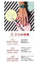 【新品 未使用品】Q＆Q SmileSolar グレー/クリアグレー/イエロー 腕時計 シチズン 送料無料_画像10