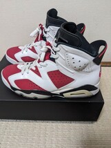 nike air jordan 6 ナイキ エアー ジョーダン jordan6 ブルズ bulls カーマイン_画像1