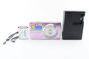 バッテリー 充電器付 Olympus μ 760 ミュー コンパクトデジタルカメラ (2865)