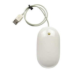 当日発送 ジャンク Apple USB Mighty Mouse A1152 中古品 4-0311-1 マイティ マウス 有線