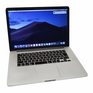 1円スタート MacBook Pro Retina 15 Mid 2012 A1398 i7 2.3GHz 8GB 256GB OS Mojave 12-1 日本語キーボード