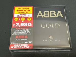 ♪2CD+DVD「ABBA GOLD GREATEST HITS 初回生産限定」帯付/ベストアルバム/BEST/アバ・ゴールド♪