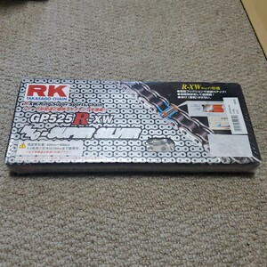 RK 525チェーン　110L　ゼファー750 ZRX400 W650 メッキ