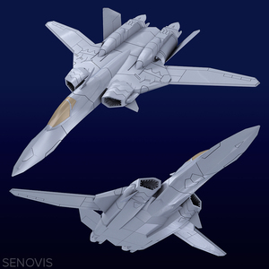 1/144 YVF-22 VG 3Dプリント シュトゥルムフォーゲルII 未組立 宇宙船 宇宙戦闘機 Spacecraft Space Ship Space Fighter SF