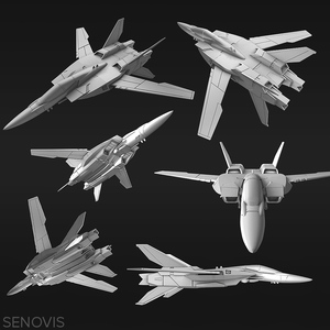 1/144 VF-3000 クルセイダー 3Dプリント CRUSADER 未組立 宇宙船 宇宙戦闘機 Spacecraft Space Ship Space Fighter SF