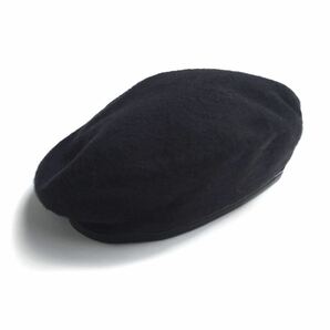 米軍実物ベレー帽ウール黒ブラック サイズ7 5/8 ミリタリーUSA製デッドストック アメリカ軍USA製MADE IN USAメンズ新品レディース 未使用の画像4