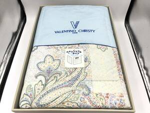 [Неиспользуемые предметы для хранения] Помываемое одеяло Valentino Christy Paring Bedding Futon Botanical Pattern Blue