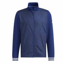 ★アディダス ゴルフ adidas GOLF 定価14300円 新品 メンズ 防風 ストレッチ スウエット ジャケット XLサイズ [GV1194-O] 二 参★QWER★_画像2