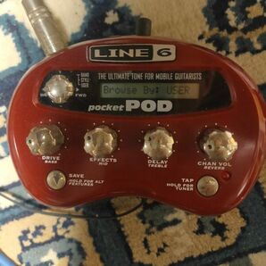 LINE6 pocketPOD 動作確認済み