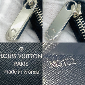 本物保証 1円~ 超美品 LOUISVUITTON エピ ジッピーウォレット 男女 ノワール ラウンドファスナー 長財布 ルイヴィトン ブラック 黒 MI3122の画像10