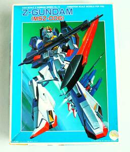 ☆【定形外OK】未組立!バンダイ 機動戦士Zガンダム 1/144 MSZ-006 ゼータガンダム~1985年製!箱イタミ有!~内袋未開封品【同梱可】[GB29B08]