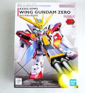 ★☆【定形外OK】未組立!バンダイ SDガンダム EXスタンダード ウイングガンダムゼロ~2021年製!~バンド（箱）未開封品【同梱可】[GC06B16]☆