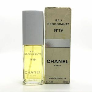 CHANEL シャネル No.19 デオドラント 100ml ☆残量たっぷり　送料510円