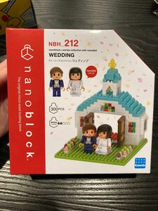 ナノブロック ウェディング　ストーリーズ　コレクション　NBH_212 結婚式　nanoblock カワダ　カップル　夫婦