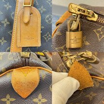 SM0603-30I　ゆうパック着払い　LOUIS VUITTON　モノグラム　キーポル50　ボストンバッグ　893FC/M41426　ルイ・ヴィトン 鞄　カバン_画像9