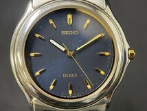 KF0603-49I　SEIKO　Dolce　QUARTZ　8J41-6040　腕時計　セイコー　ドルチェ　クォーツ　メンズ腕時計　男性向け　_画像2