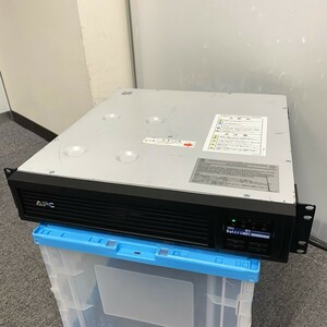 @S1510 現状品 ラックマウント 2U 高機能無停電電源装置 APC Smart-UPS1500(SMT1500RMJ2U) AP9630J付 バッテリー交換期日May(5月)-2023