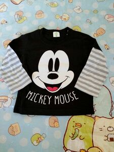 disney baby ミッキー　ロンT