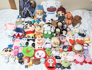 1スタ 大量 マスコット ぬいぐるみ おもちゃ まとめ売り ドラゴンボール 鬼滅の刃 ワンピースクレヨンしんちゃん モフサンド マリオ グッズ