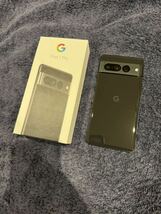 Google Pixel 7 Pro 128GB SIMフリー Obsidian 中古品_画像1