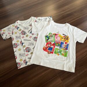 マリオ　Tシャツ　2枚セット　130cm