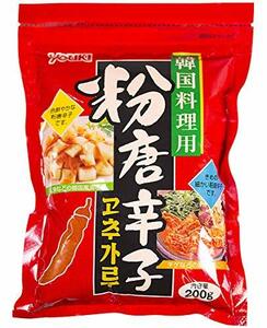 ユウキ食品 粉唐辛子(韓国料理用) 200g