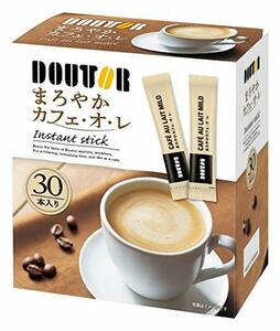 ドトール コーヒー専門店のまろやかカフェ・オ・レ スティック 30本×6