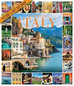 カレンダー　365 Days in Italy Picture-A-Day Wall Calendar 2024