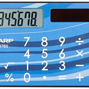 シャープ 電卓 EL-878S-X カード・クレジットカードタイプの画像2