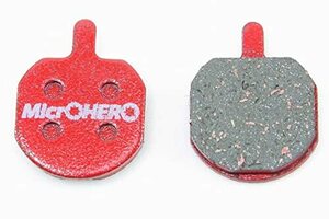 MicrOHERO　ディスクブレーキパッド　ヘイズ　Hayes MX２、M３、M４、M5、GX2用　パッド (レジンパッド　BP-R009)