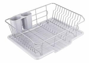  жемчуг металл пластик посуда сушилка для посуды вода . текущий . tray есть вертикальный класть модель серый Ardeo HB-4066