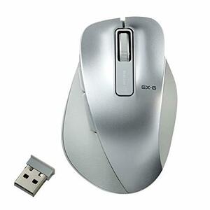  Elecom mouse wireless M size 5 button ( to return *.. button installing ) BlueLED... ultimate . silver M-XGM10DBSV/EC