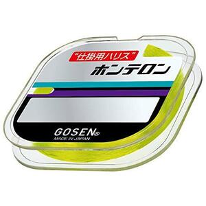 ゴーセン(GOSEN) ハリス ホンテロン 黄緑 50m 5.0号 GSN260YG50