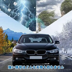 BINGFUカーアンテナFMカーラジオアンテナルーフアンテナカー40cm交換用アンテナロッドカーアンテナ強力なFM 受信機能付きの画像6